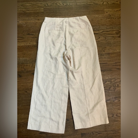 Ann Taylor striped wide leg pant - Picture 2 of 4